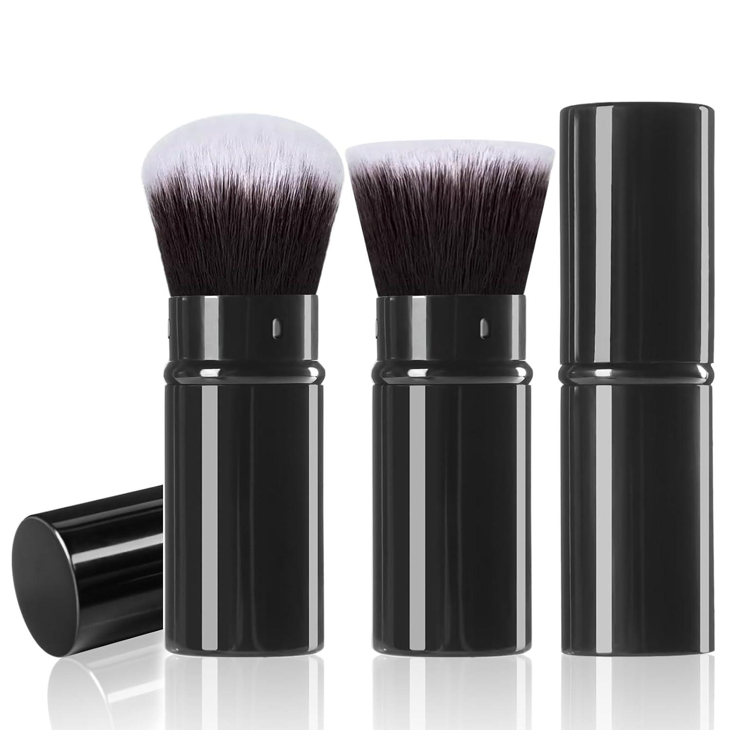 Showdown: Travel-Friendly Kabuki vs. Retractable Blush Tool-Portable & Effortless for On-The-Go Makeup