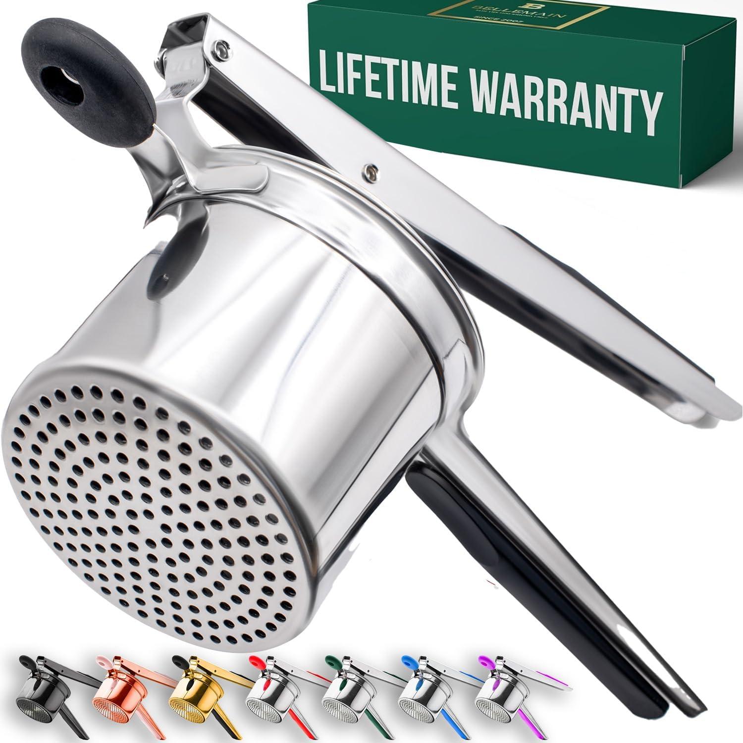 Showdown: Bellemain Large Ricer vs. Stainless Steel, Food-Press, Easy-Clean Masher for Mashed Potatoes