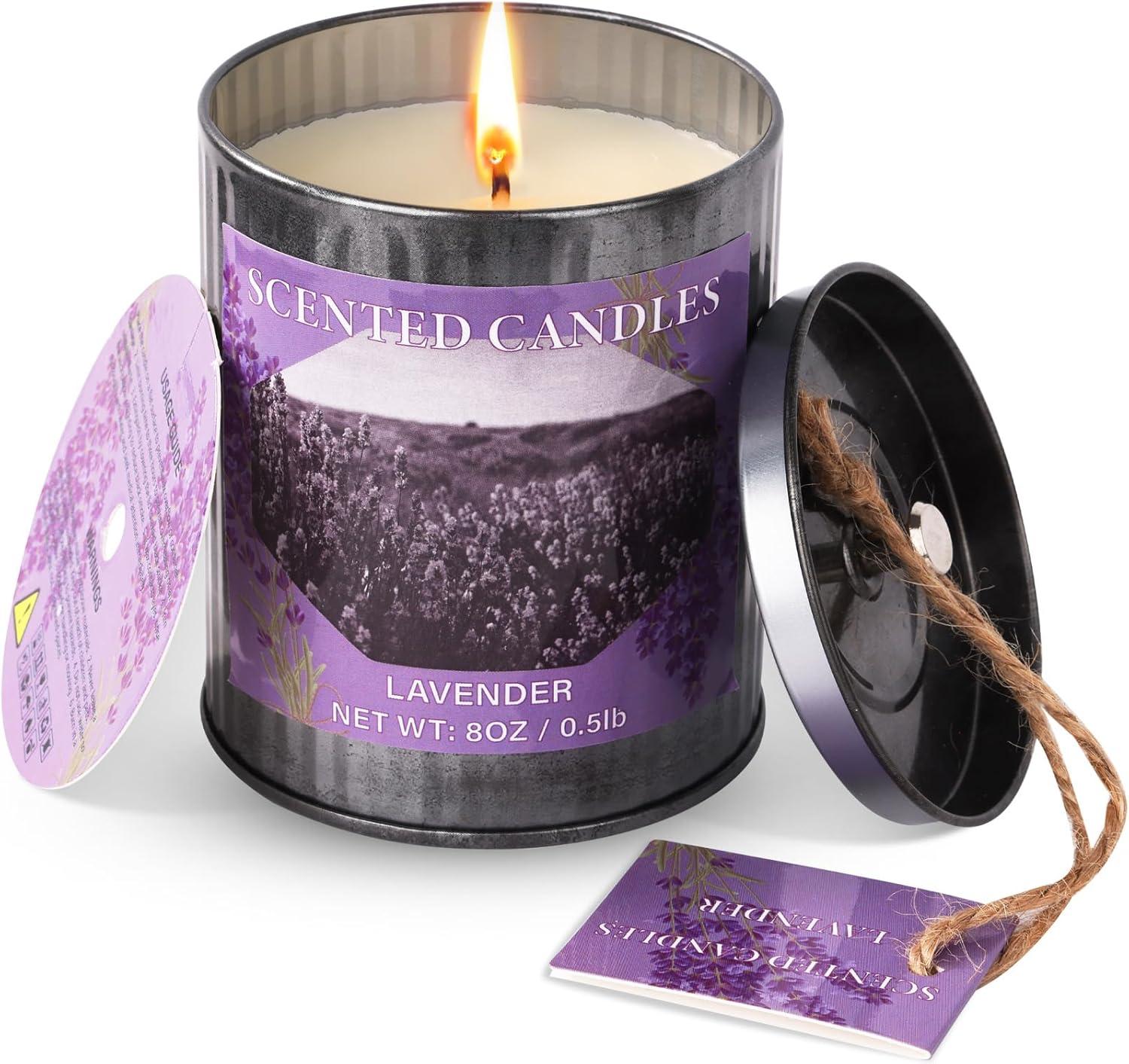 Scented Candles Showdown: 8oz, 50H, Lavender… Tested for Seasonal Gift?