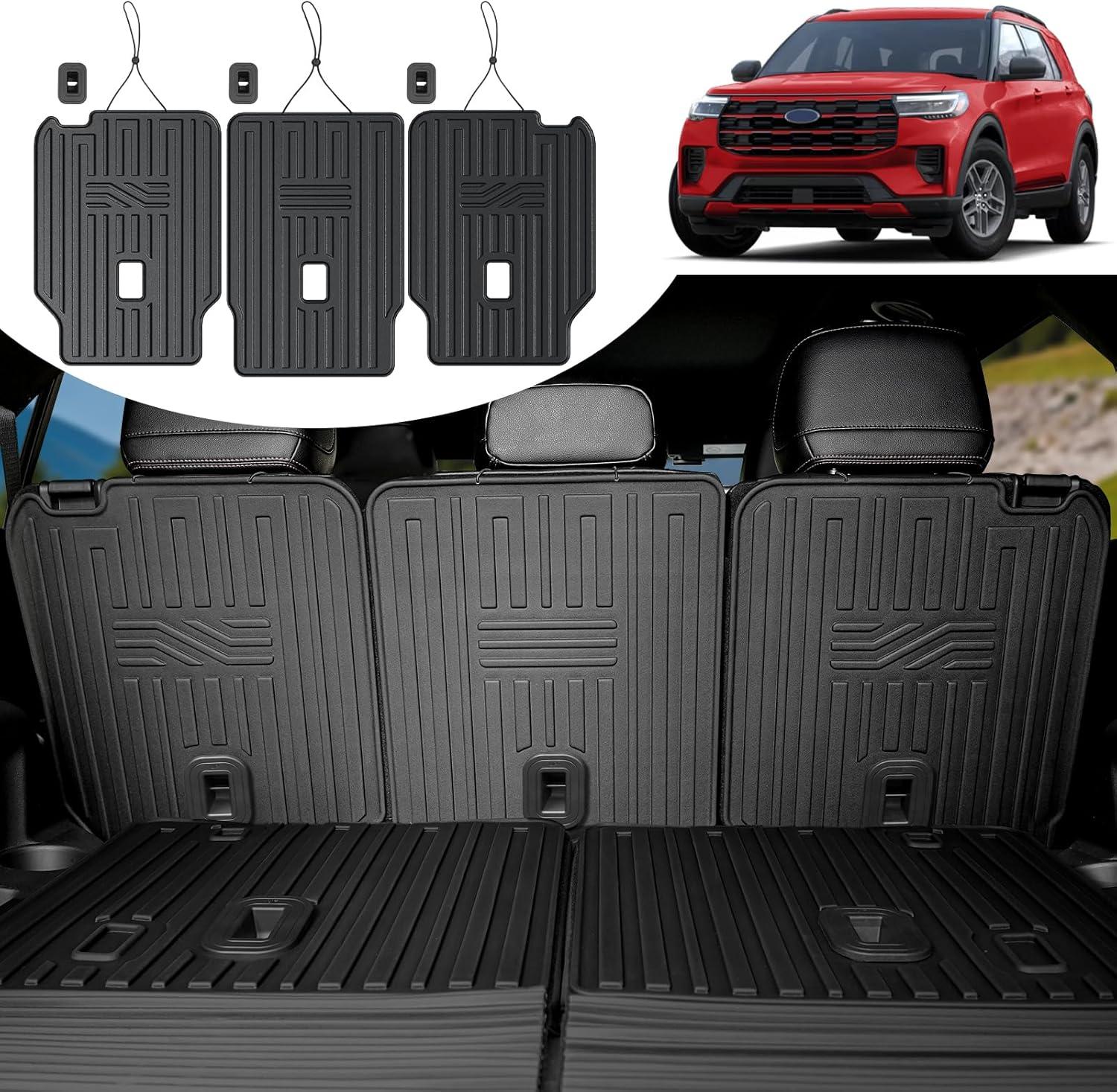 2025 Explorer ST Showdown: All-Weather TPE Seat Covers vs. Tested Kick Mats