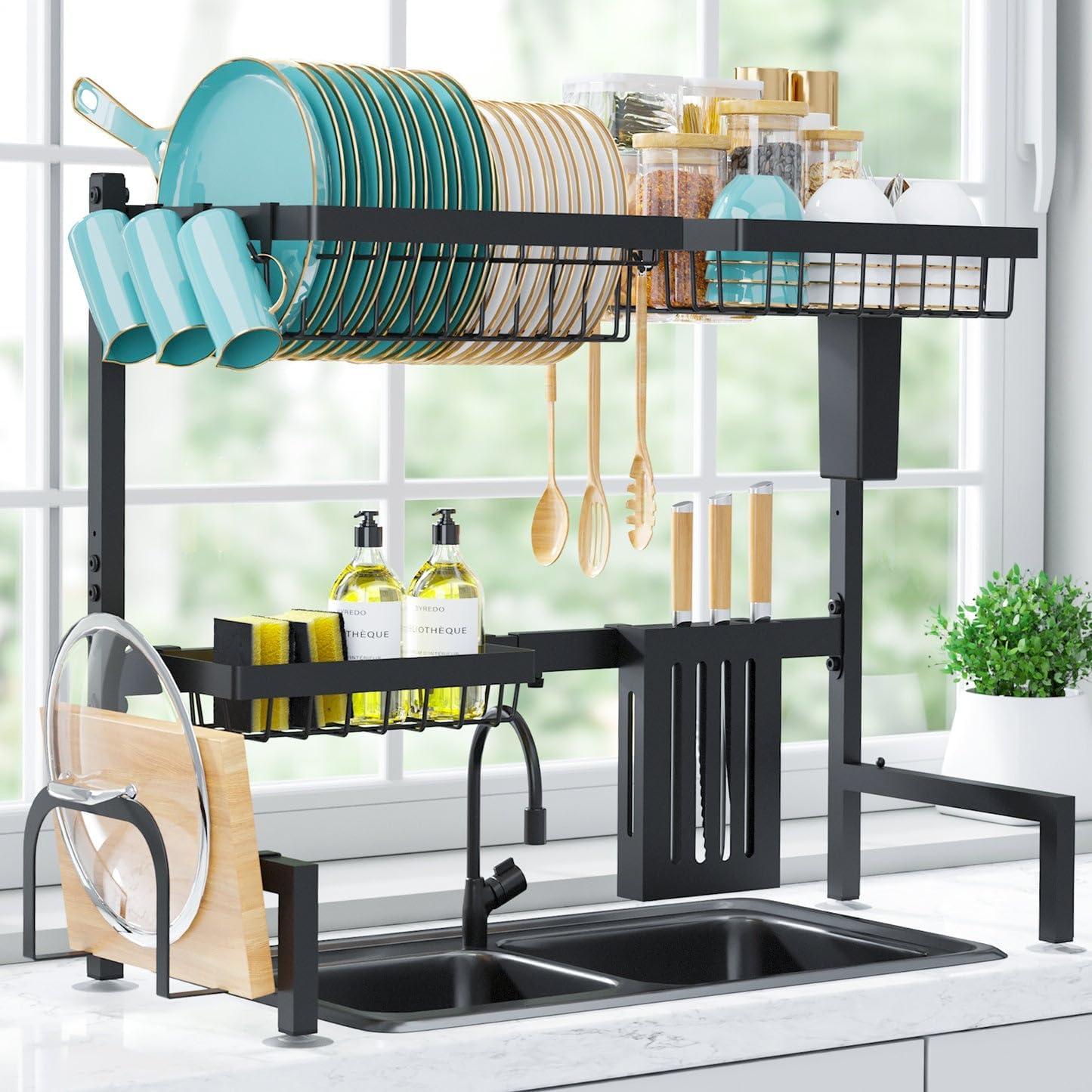 Stainless Steel Showdown: Surprising Space-Saving Capacity for Kitchen Organizers