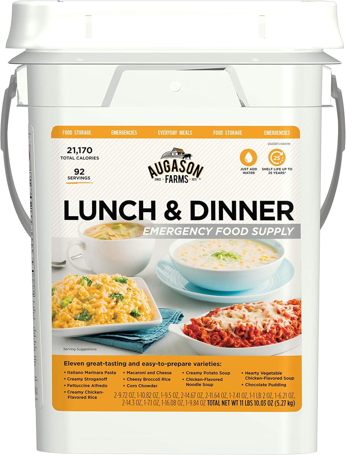 Surprising Shelf Life: AUGASON FARMS Emergency Food Tested for Last-Minute Survival