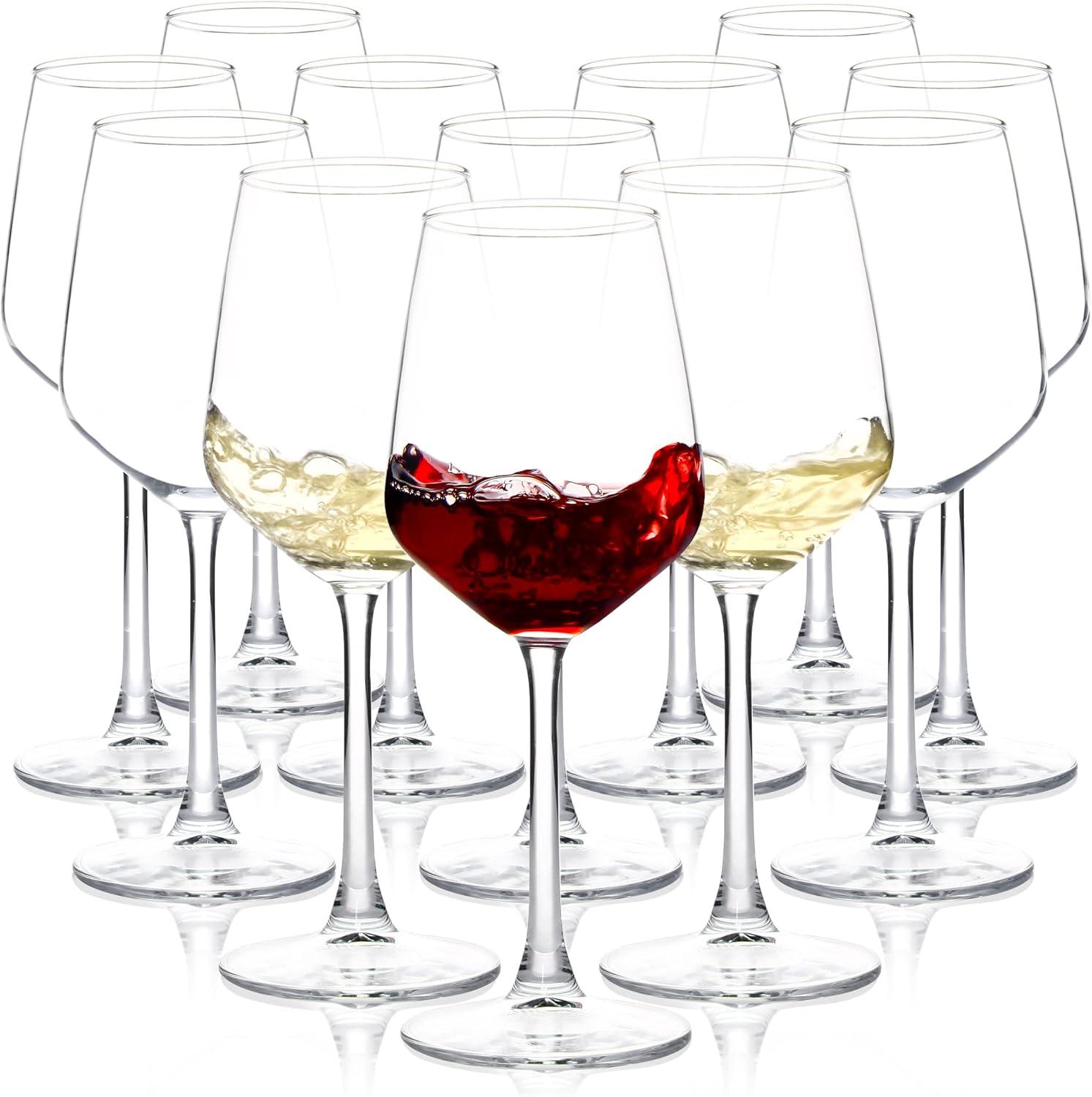 Creative Clear Cups vs. Neutral Long Stem: 12oz Tested for Home & Party Use