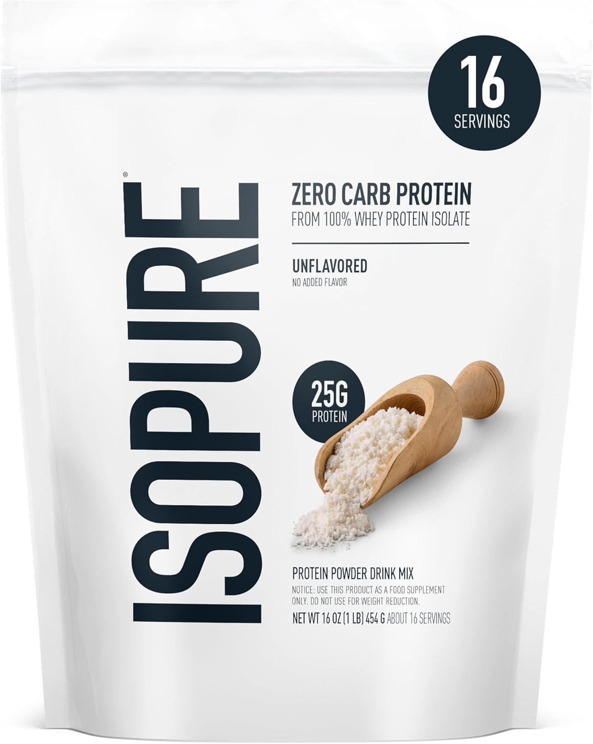 Best Protein Powder - Isopure Zero Carb 100% Pure Whey Isolate Unflavored Review