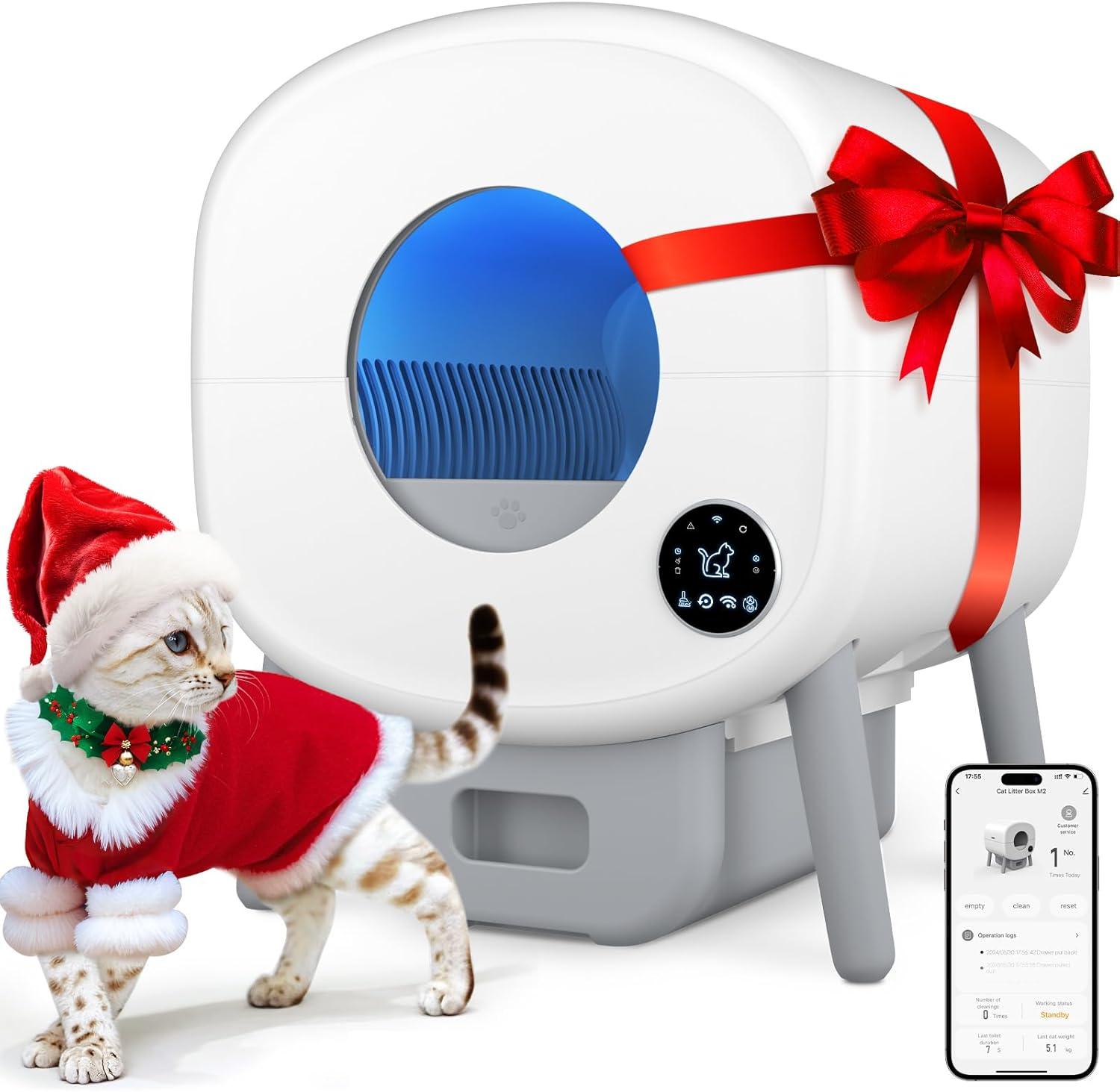 Best Self-Cleaning Litter Box - Cumrige Smart Automatic Cat Litter Box
