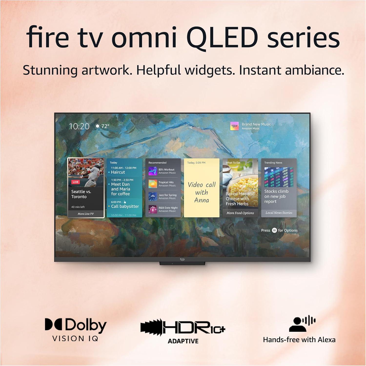 Output:
Best TV - Amazon Fire TV 50" Omni QLED Local Dimming Alexa Review (52 characters)