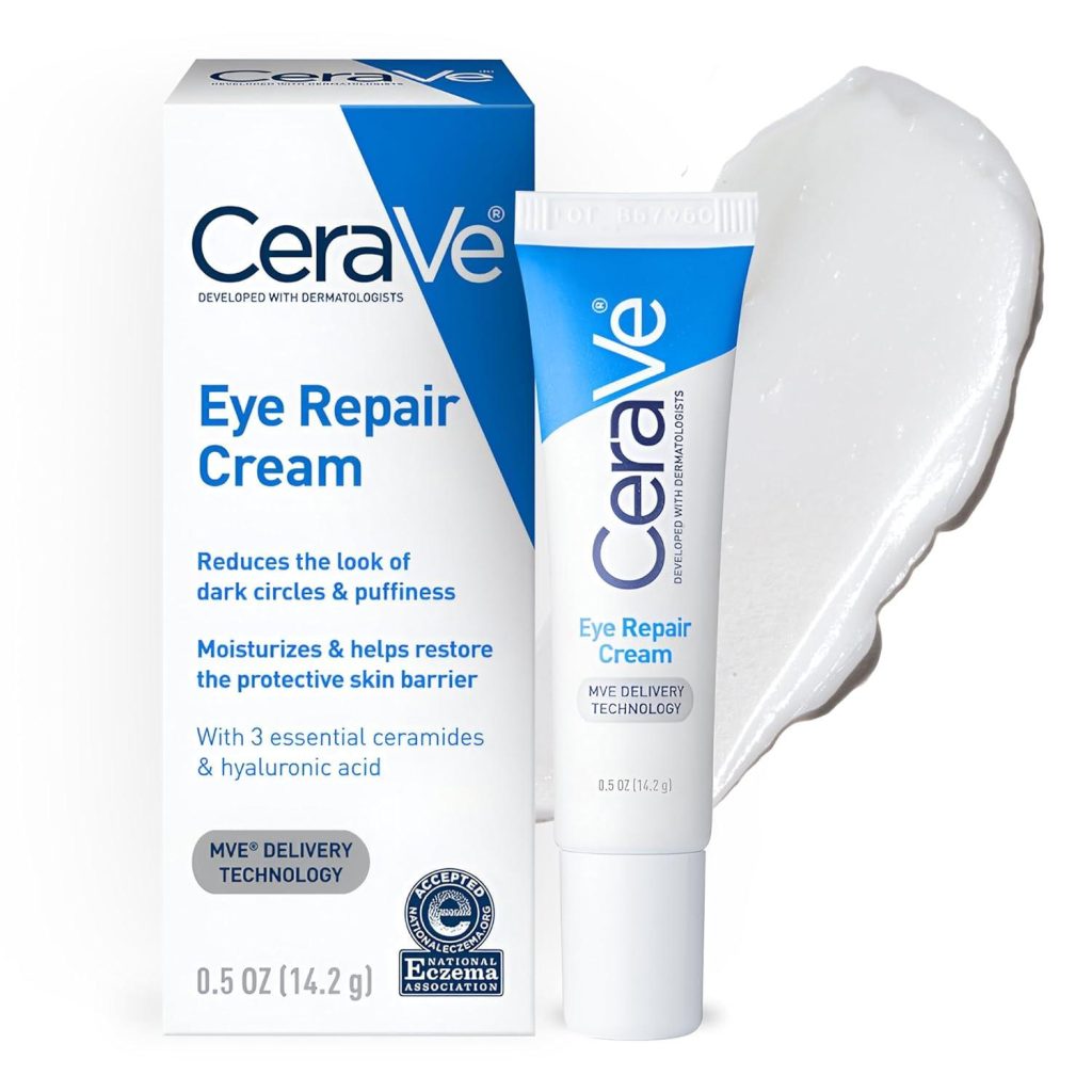 Best Eye Treatment Cream – CeraVe Eye Repair, For Puffiness & Dark Circles Hyaluronic Acid Reviewed