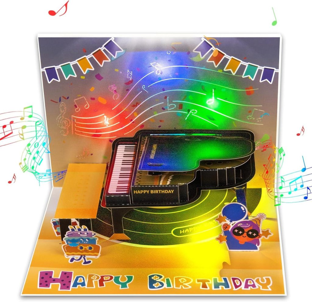Best Musical Card – GREETING ART Piano Birthday Card Review