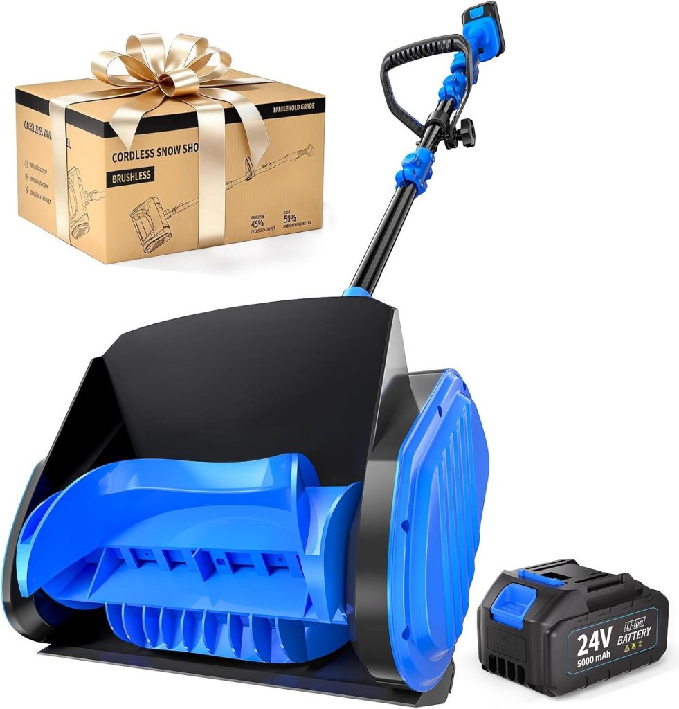 Best Snow Shovel – Electric Cordless 14.4-Inch Snow Blower Review