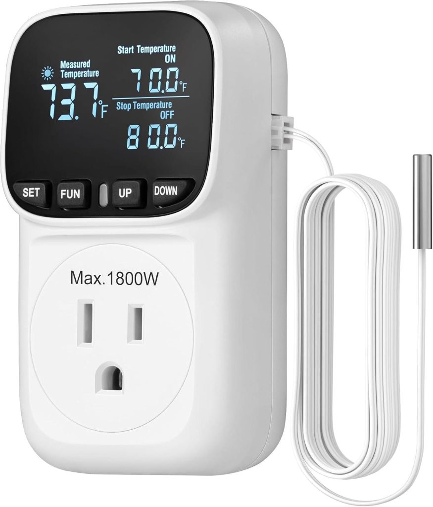 Best Thermostat – DEWENWILS Digital Temperature Controller Review
