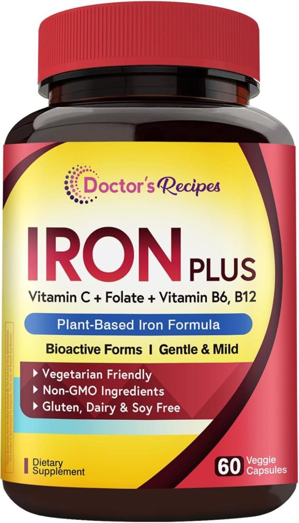 Best Iron Supplement – Doctor’s Recipes Iron Bisglycinate Review
