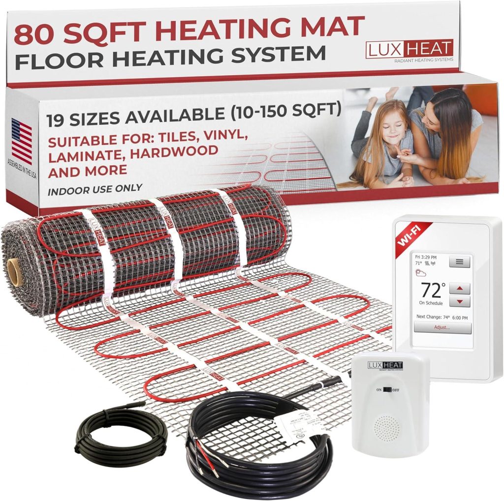 Best Home Heating – LuxHeat Floor Heating Mat Kit Review
