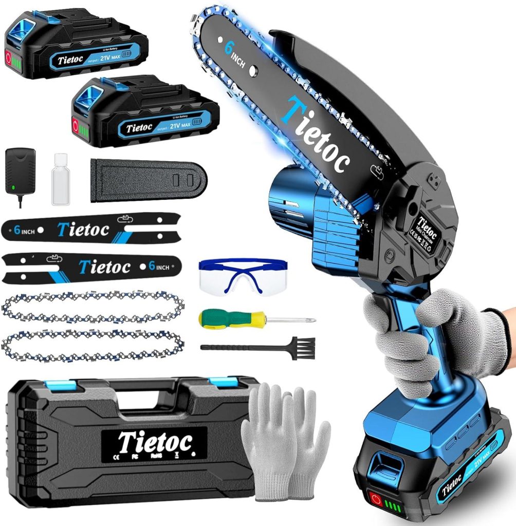 Best Gardening Tool – Tietoc Mini Chainsaw, 6 Inch Review