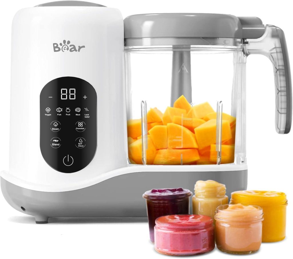Best Baby Food Maker – BEAR 2024 Baby Food Processor Review