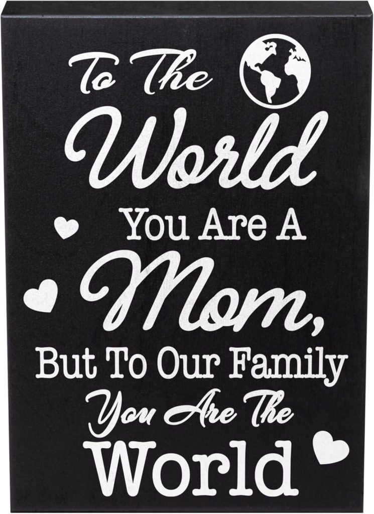 Best Mom Gift – JennyGems Sentimental Mother’s Day Box Sign Review