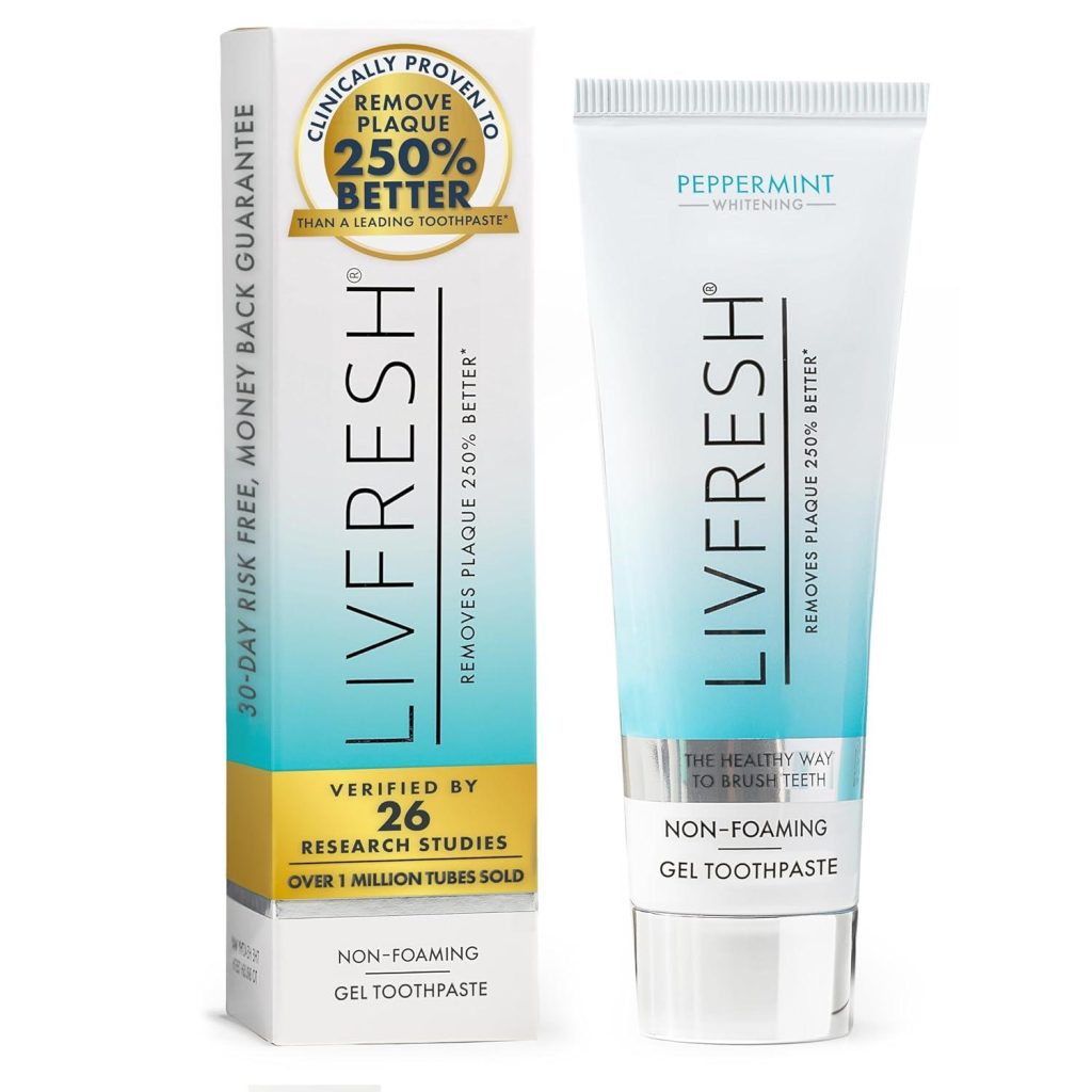 Best Toothpaste – LIVFRESH Gel for Superior Plaque Removal Review