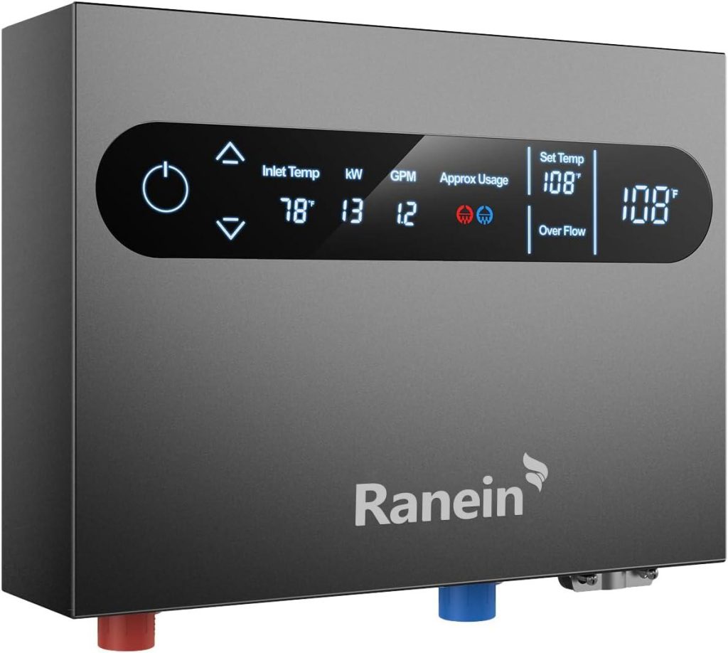 Best Tankless Water Heater – Ranein 13kW Endless Hot Water Review