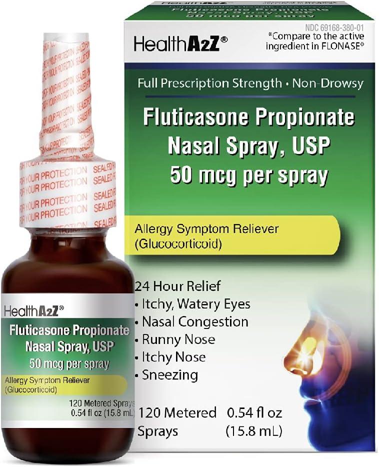 Best Allergy Relief – HealthA2Z Fluticasone Propionate Nasal Spray Review