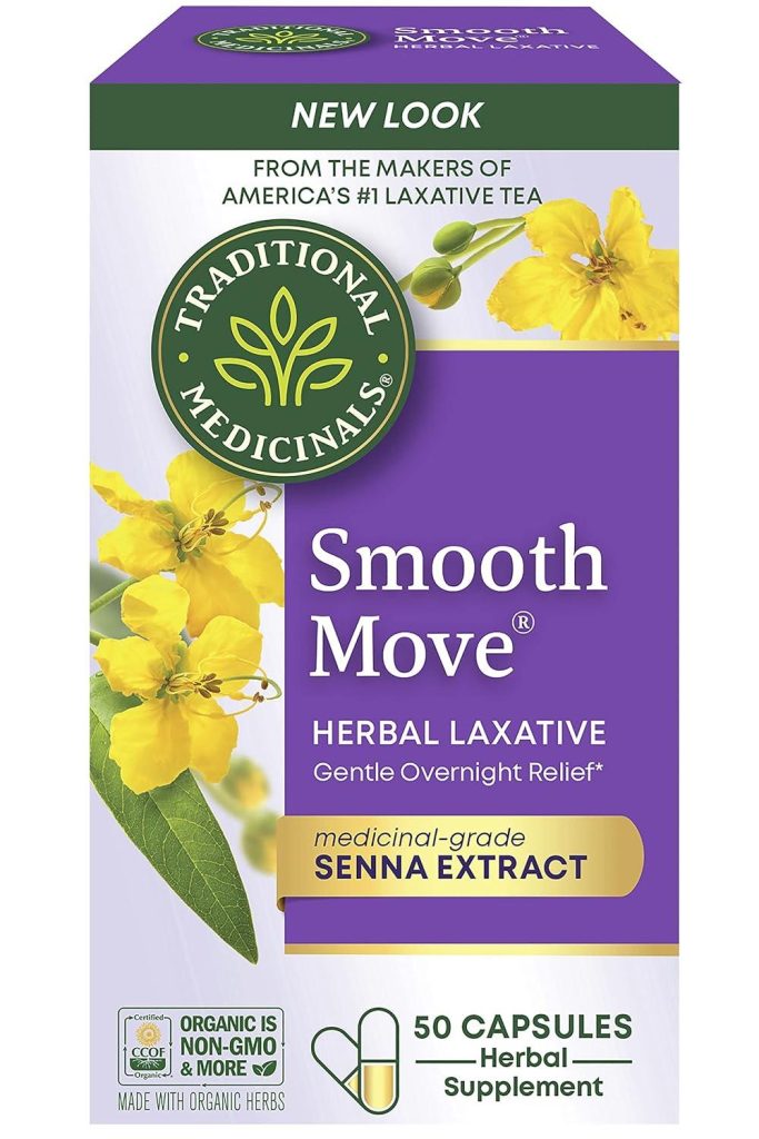 Best Laxative – Traditional Medicinals – Smooth Move Capsules Review