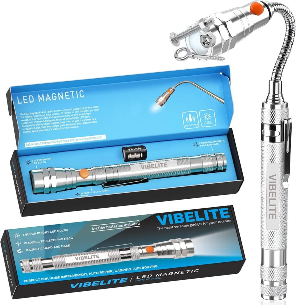 Best Electronics – VIBELITE Extendable Magnetic Flashlight Review