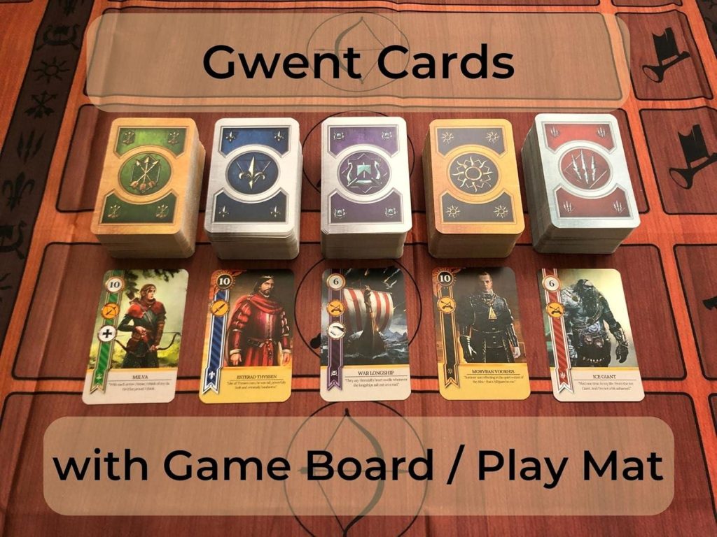 Best Card Game Set – Gwent All 5 Decks with Playmat Review
