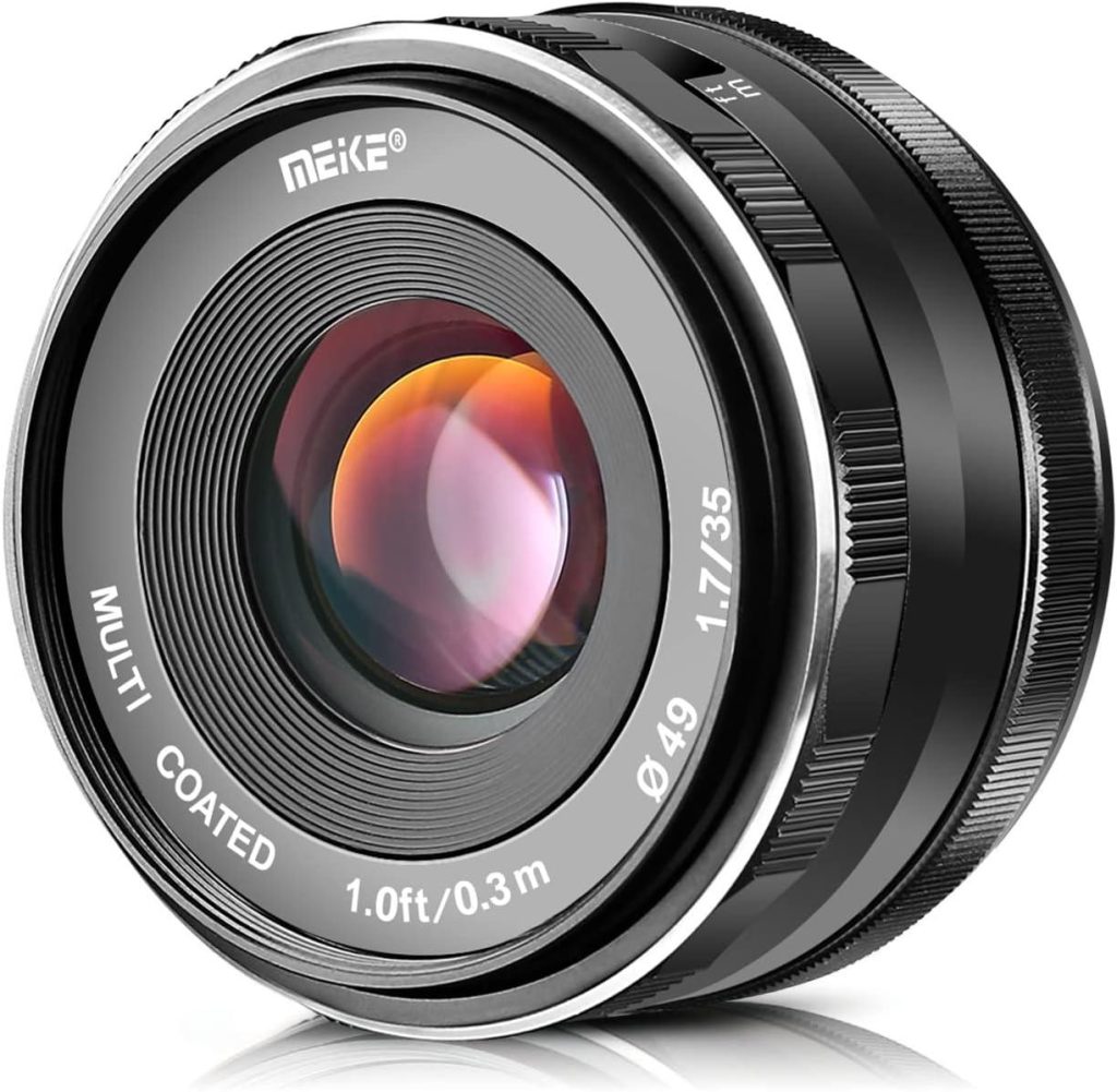 Best Prime Lens – Meike 35mm F1.7 Manual Focus for Sony E-Mount Review
