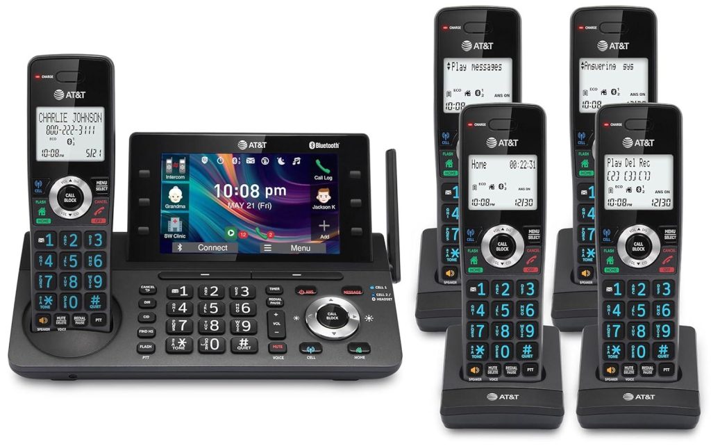 Best Cordless Phone – AT&T 5-Handset DECT 6.0 Review