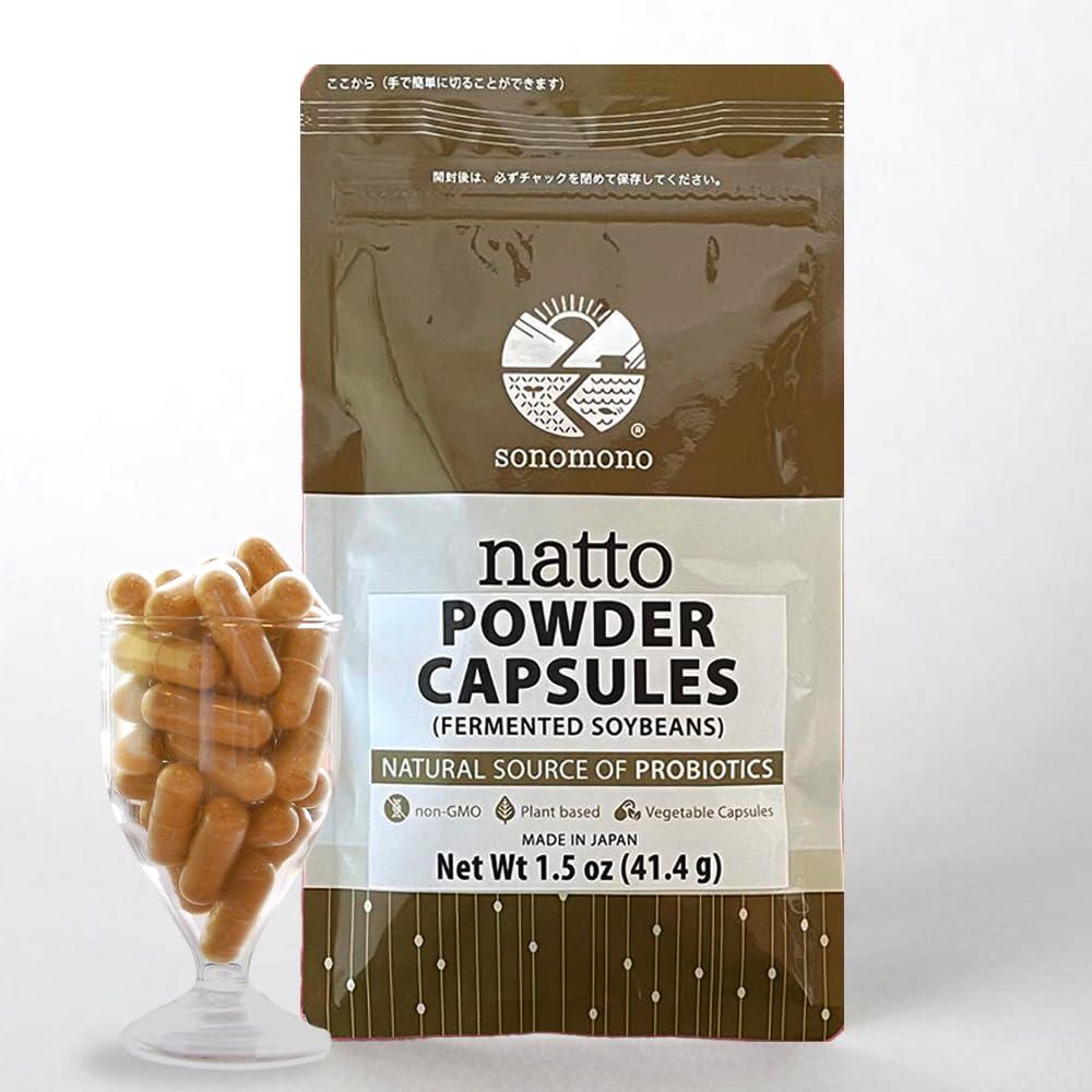 Best Probiotic – sonomono Whole Natto Capsules Review