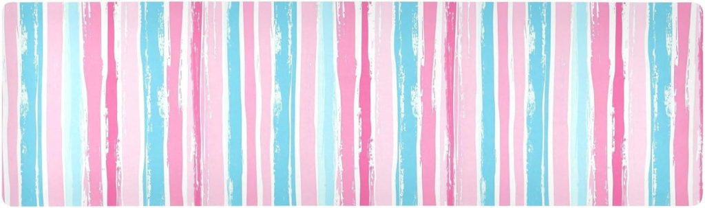 Best Kitchen Trivet – Pink and Light Blue Stripe Doodle Art Review