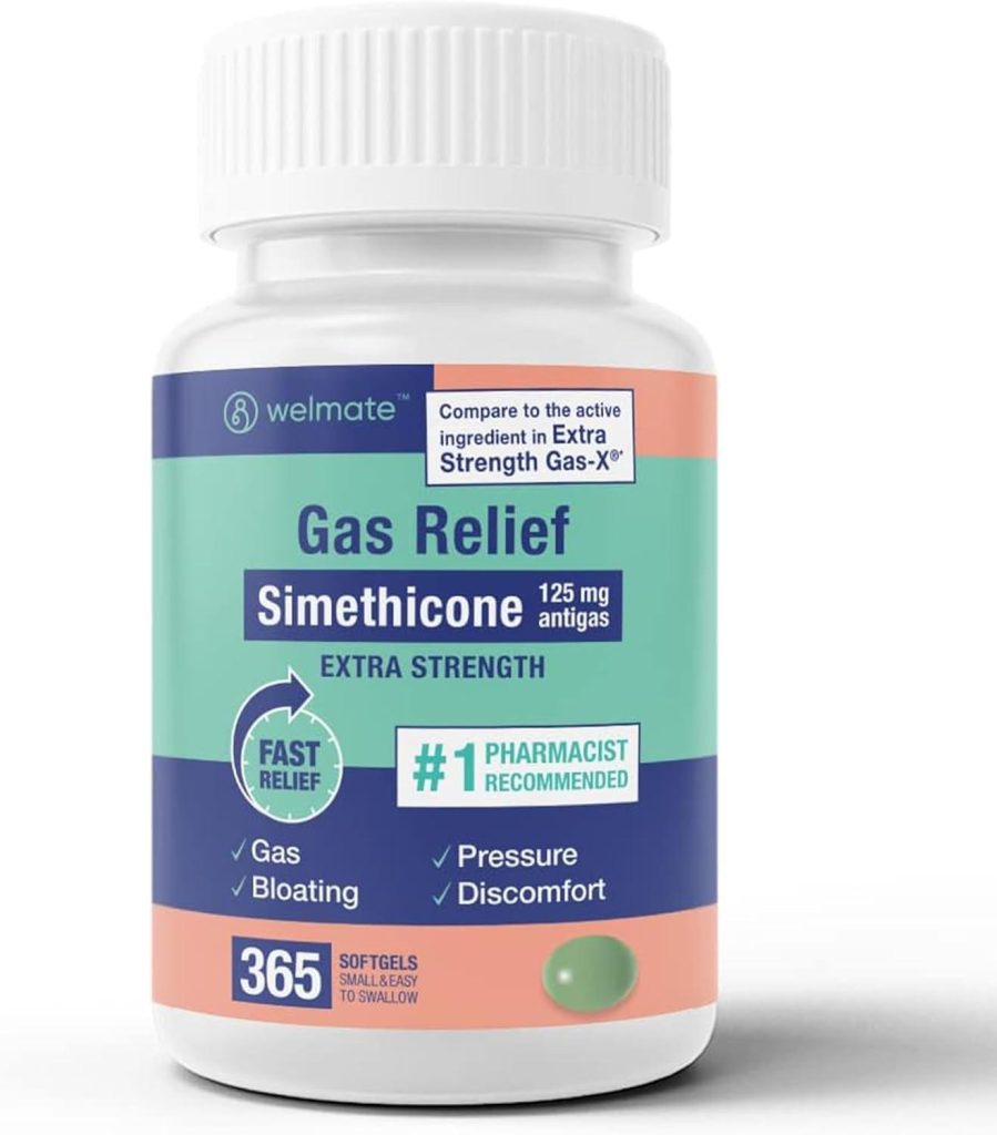 Best Gas Relief – WELMATE – Gas Relief (365 Softgels) Review