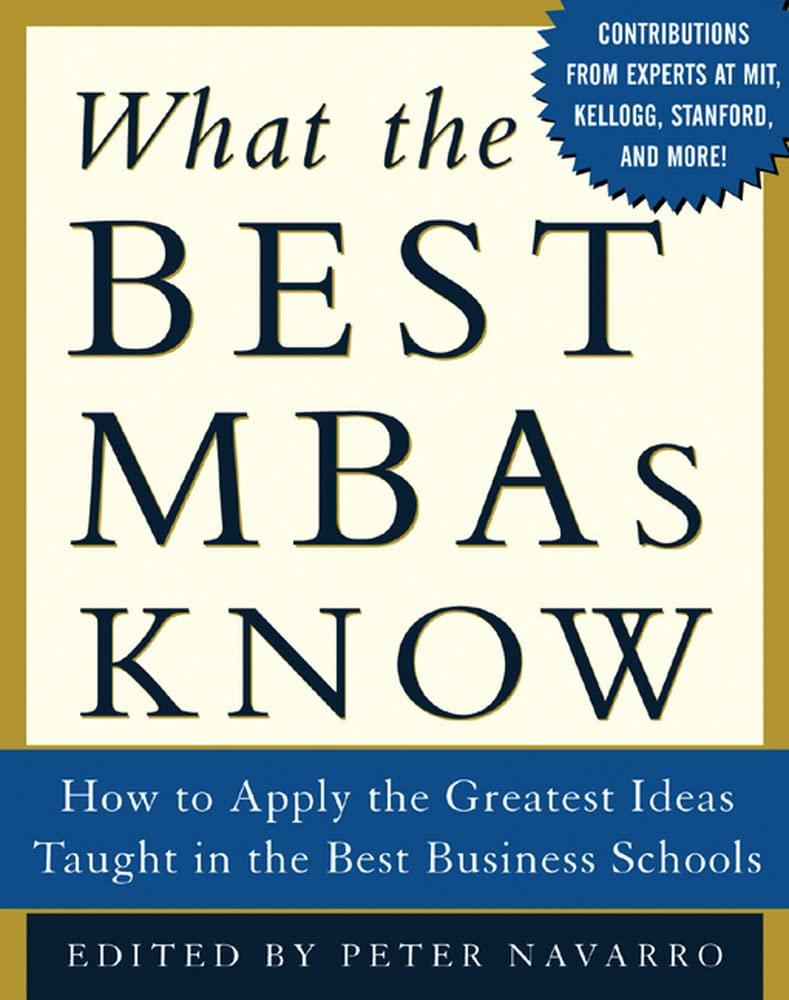Best Business Guide – What the Best MBAs Know Review