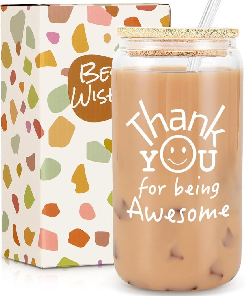 Best Thank You Gift – Frerdui Glass Cup Review for Teachers & Coworkers