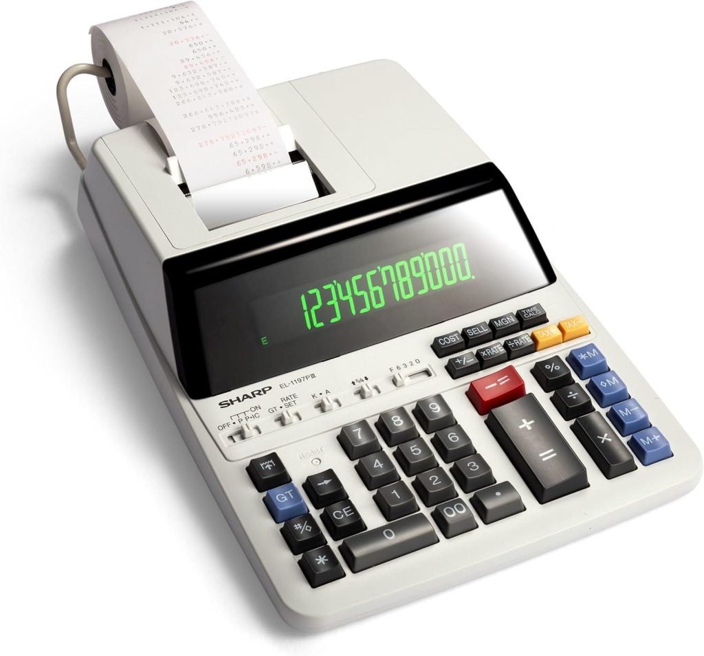 Best Printing Calculator – Sharp EL-1197PIII Review