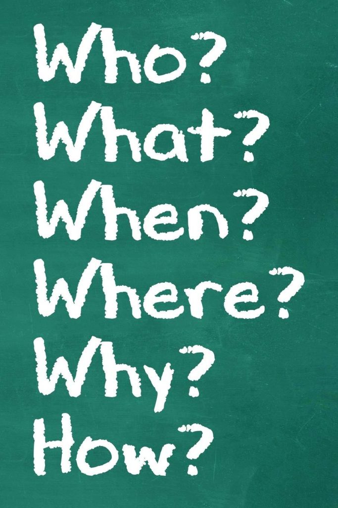 Best Writer’s Journal – Who What When Where Why How Review