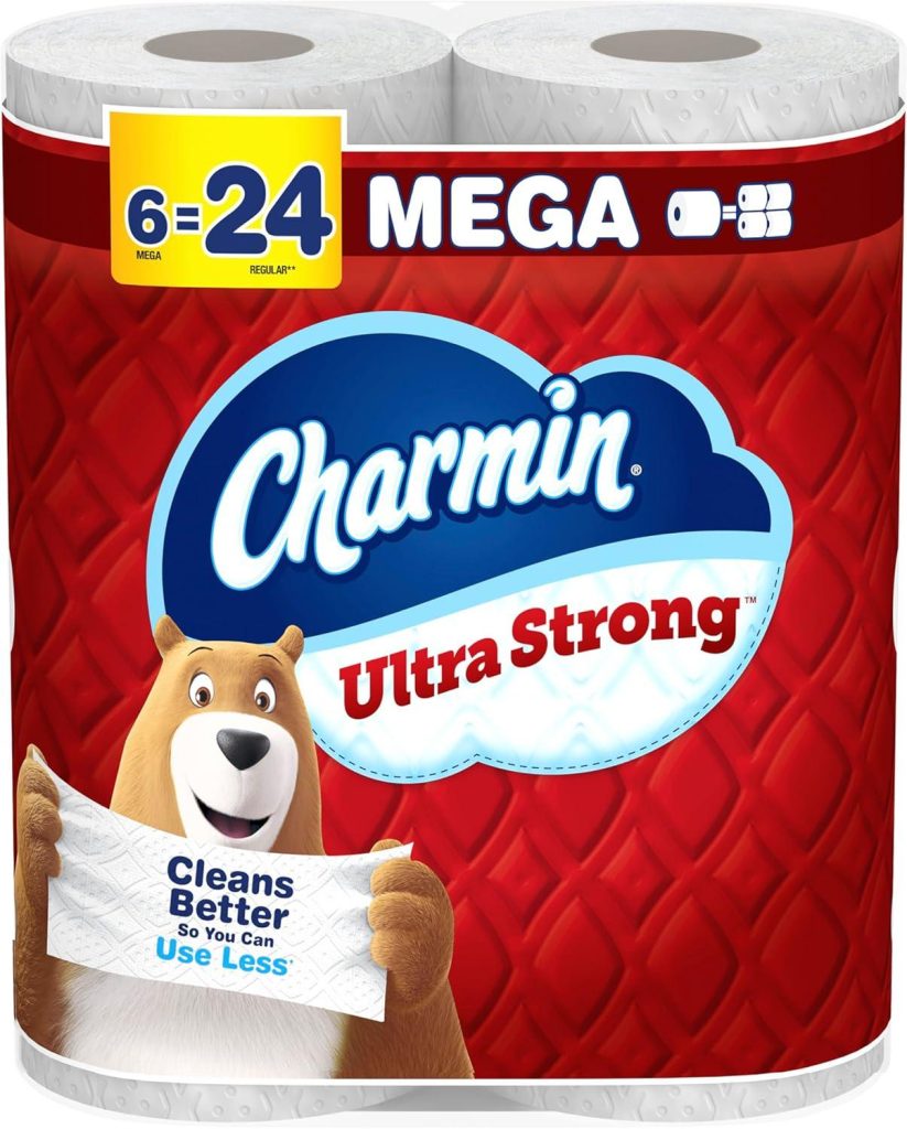 Best Toilet Paper – Charmin Ultra Strong, 6 Mega Rolls Review