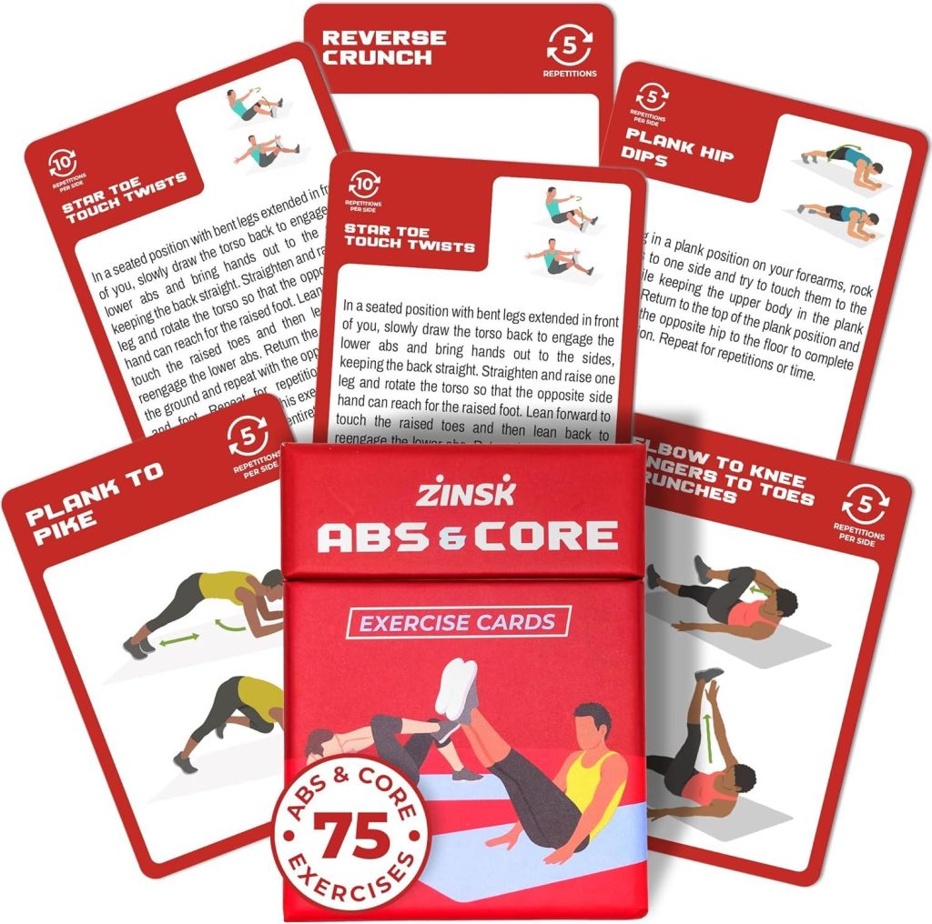 Best Fitness Cards – Abs and Core Exercise Cards Review