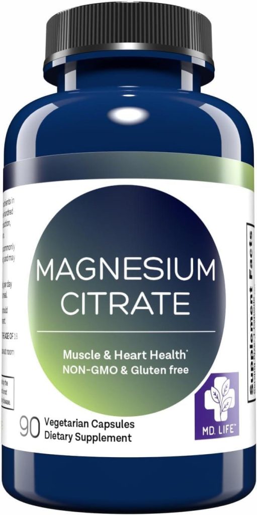 Best Magnesium Supplement – MD. Life Magnesium Citrate 250 mg Review