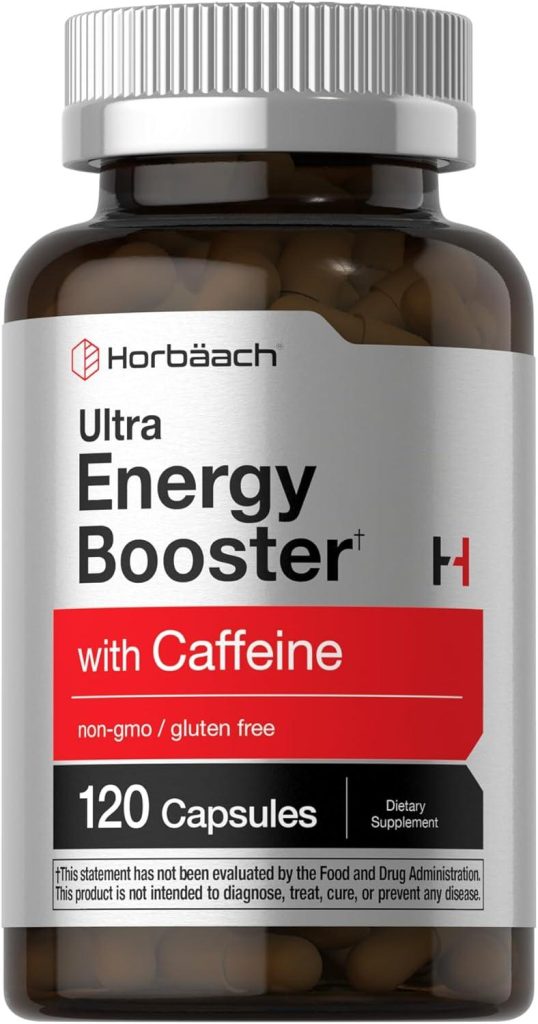Best Energy Supplement – Horbäach Energy Booster | 120 Capsules Review