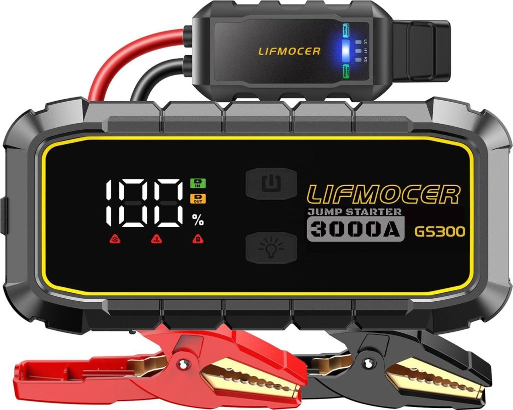 Best Automotive Jump Starter – LIFMOCER GS300 Review