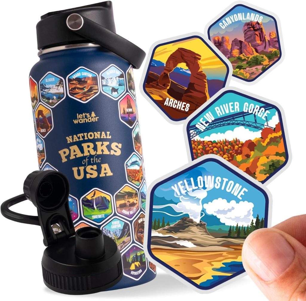 Best Travel Water Bottle – LET’S WANDER National Parks Bundle Review