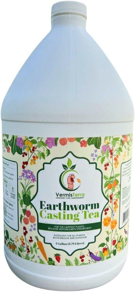 Best Organic Fertilizer – VermisTerra Earthworm Casting Tea Review
