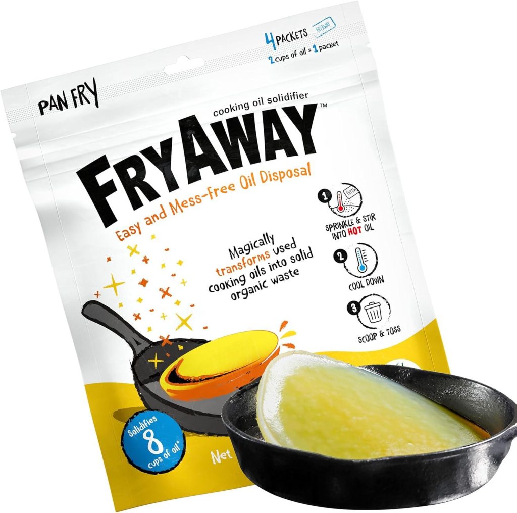Best Waste Solution – FryAway Cooking Oil Solidifier Review