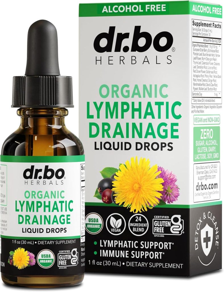 Best Lymphatic Support – Lymphatic Drainage Supplements Drops Review