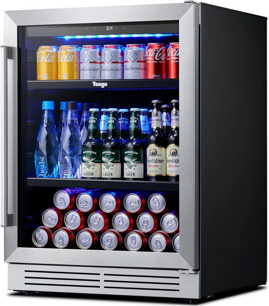 Best Beverage Refrigerator – Yeego 24″ Mini Fridge for Cans Review