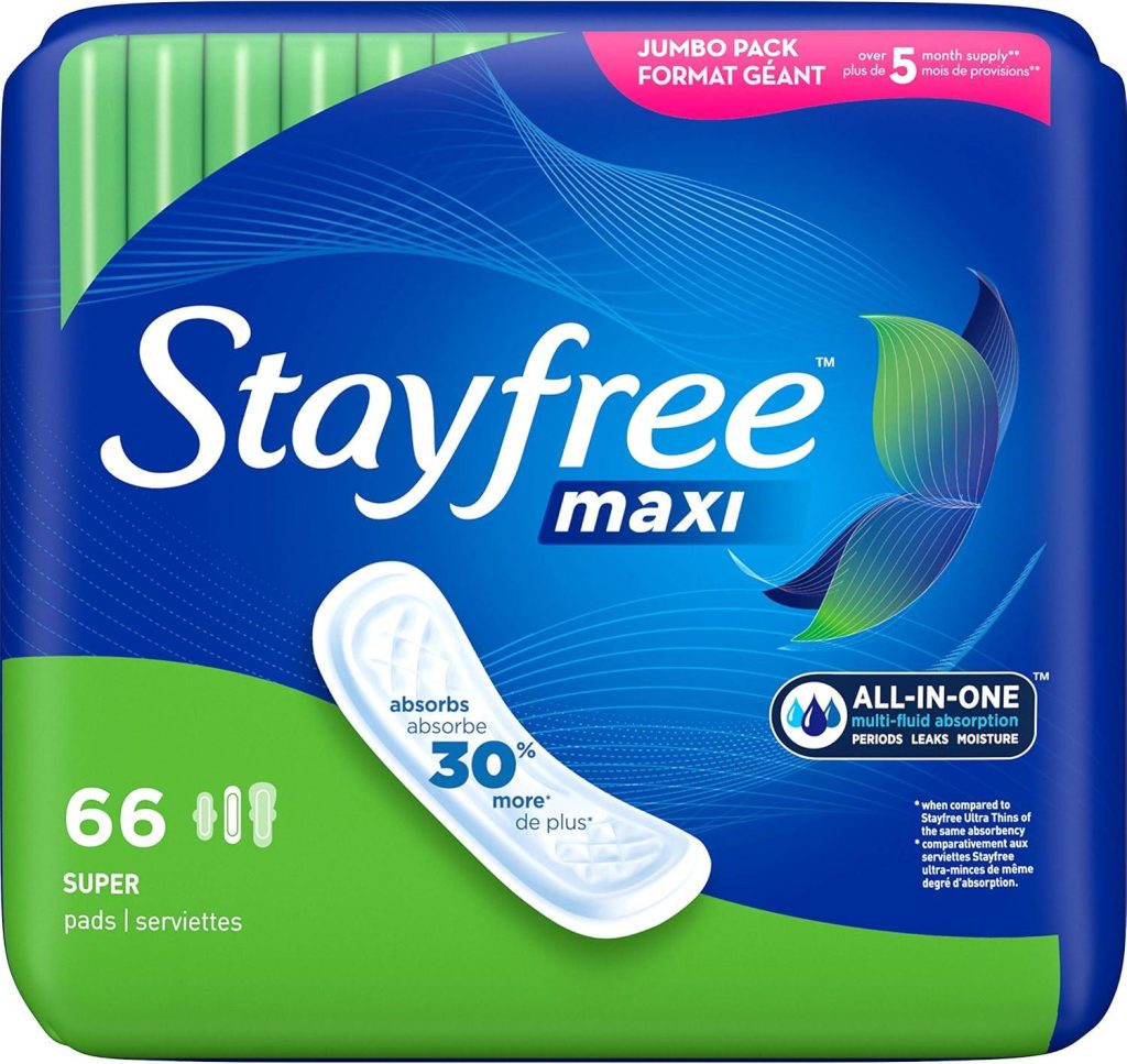 Best Top-Rated Sanitary Napkins – Stayfree Maxi Pads Review