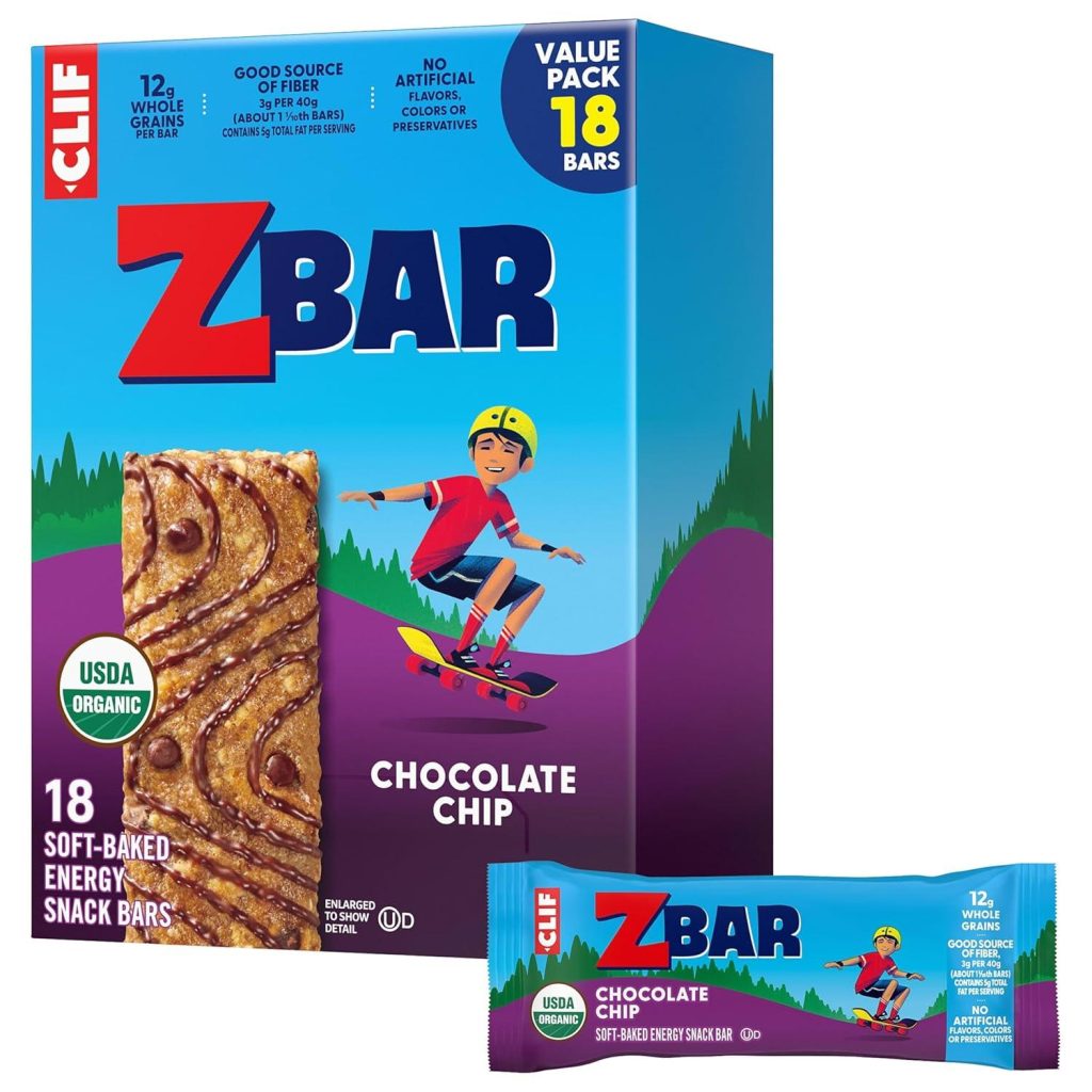 Best Snack Bars – Zbar – Chocolate Chip – Soft-Baked Energy Snack Bars Review