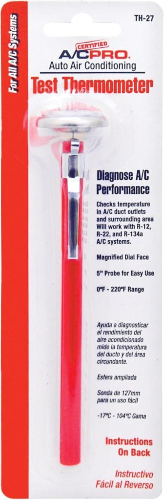 Best Automotive – Certified A/C Pro Car Air Conditioner Test Thermometer Review