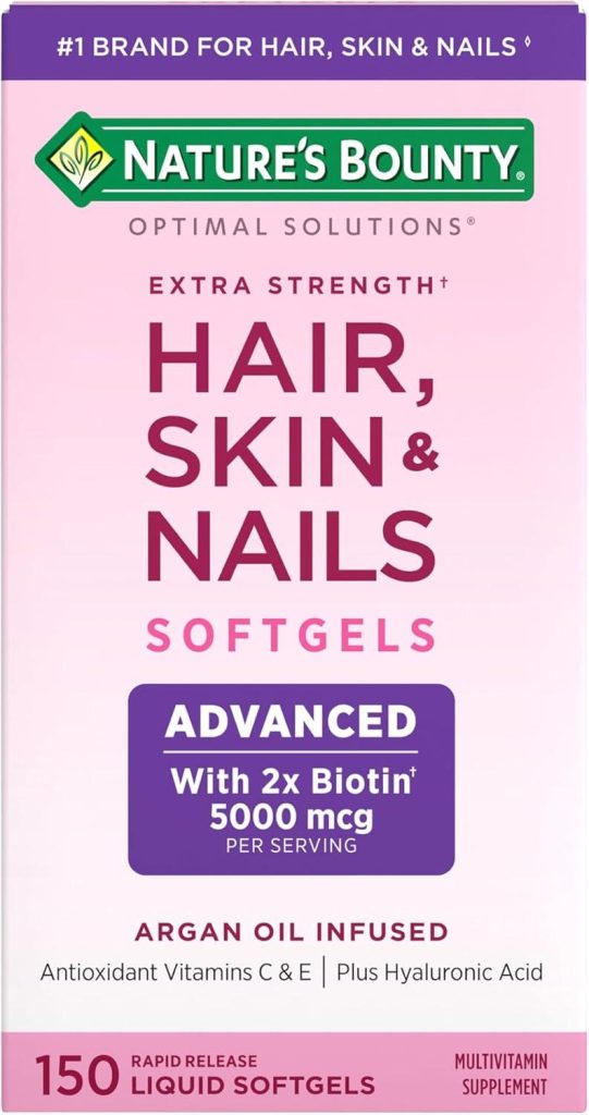 Best Hair, Skin & Nails – Nature’s Bounty Argan-Infused Review