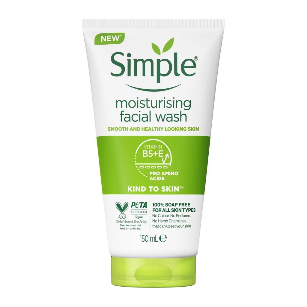 Best Moisturizer – Simple Kind to Skin Facial Wash (150ml) Review