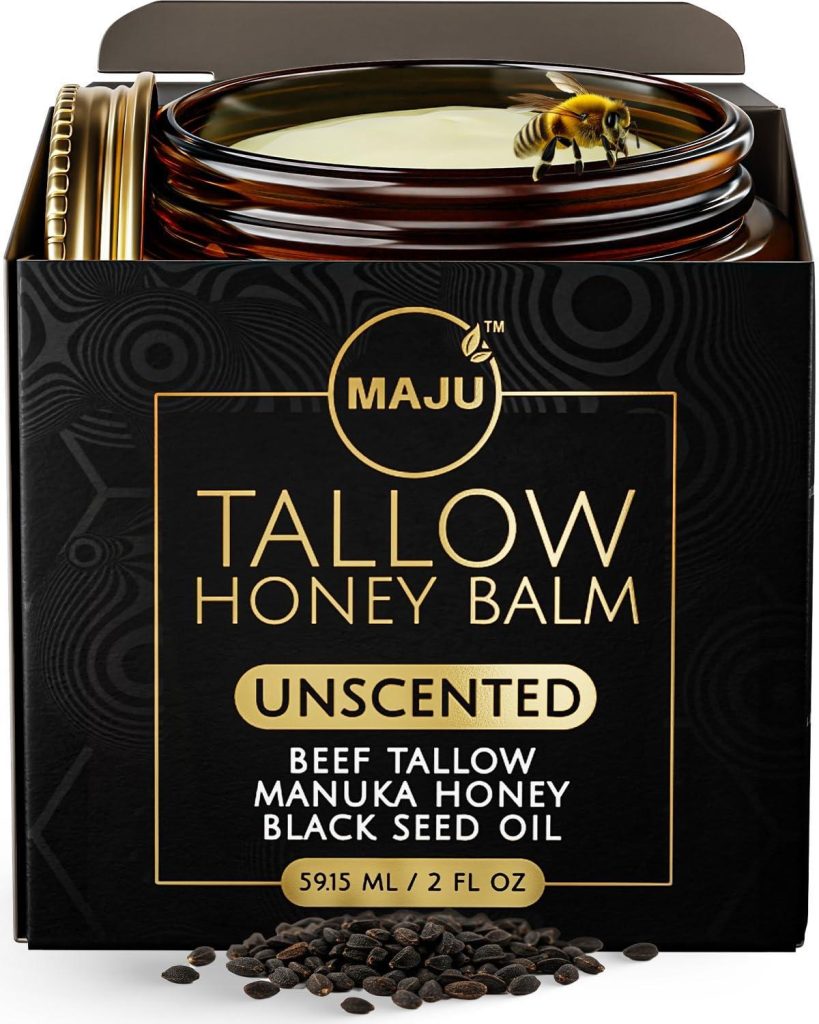 Best Moisturizer – MAJU Beef Tallow Manuka Honey Balm Review